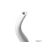 Tall Ceramic Black Animal Horn Floor Vase Elegant for Entryway Dining Living Room Decor Statement Piece with Distinctive Antler-Inspired Design Blending Contemporary Elegance and Nature-Inspired